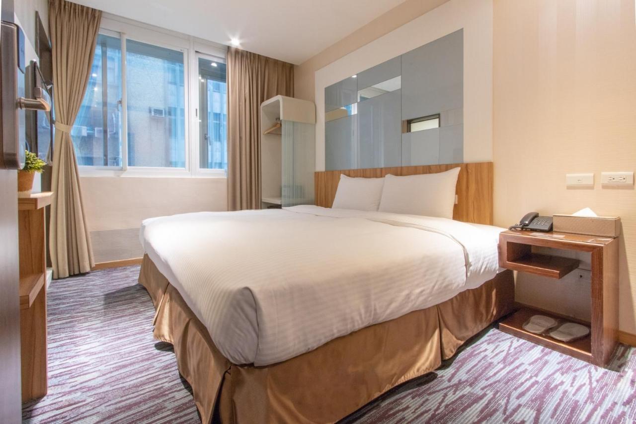 Muzik Hotel - Ximending Xining Branch Tchaj-pej Exteriér fotografie