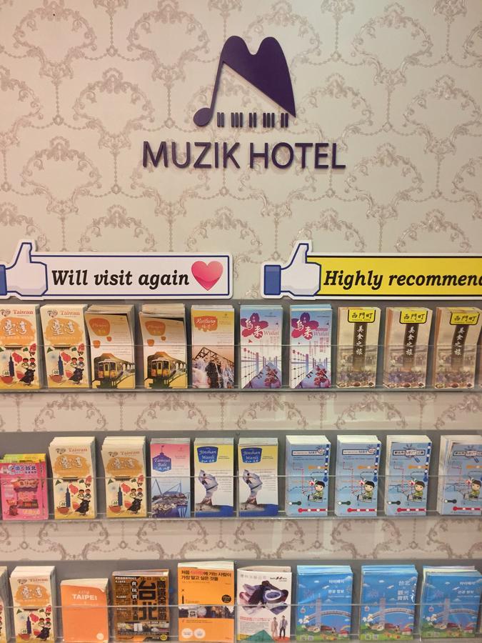 Muzik Hotel - Ximending Xining Branch Tchaj-pej Exteriér fotografie