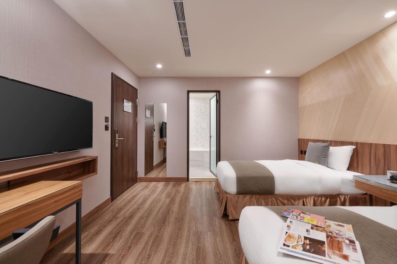 Muzik Hotel - Ximending Xining Branch Tchaj-pej Exteriér fotografie